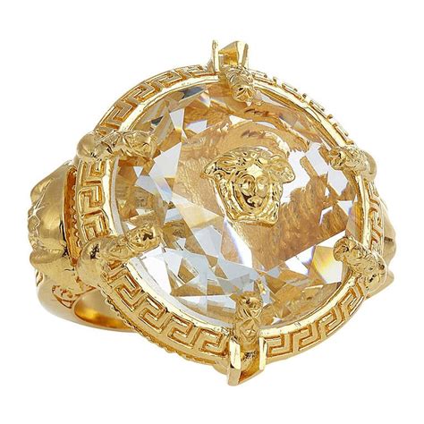 versace ring ebay|Versace ring size.